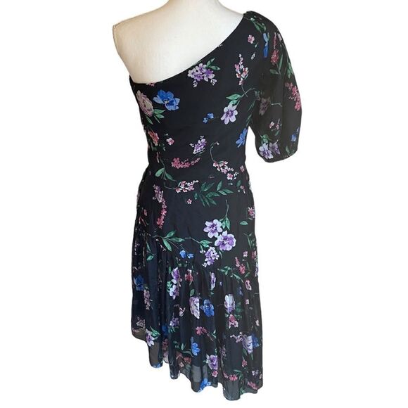 Shoshanna Gia One Shoulder Dress Size 6 - Picture 6 of 8